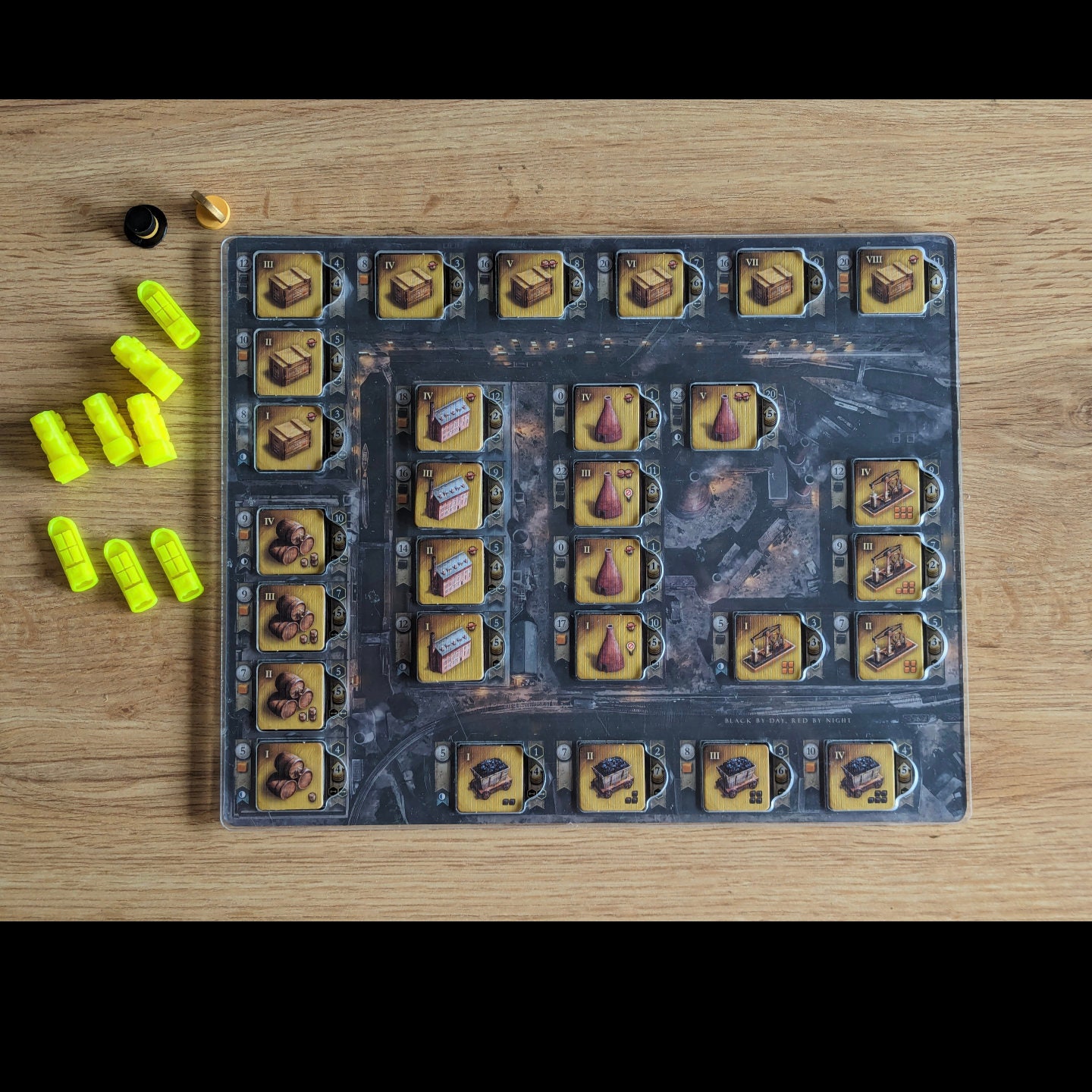 ボードゲーム Brass Lancashire &amp; Birmingham Brass Birmingham Lancashire Set Black Coal Cooper Metal Cube