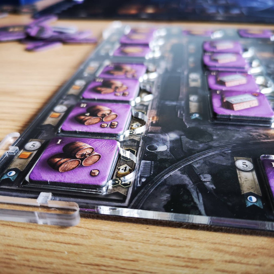 Brass Birmingham player board overlay 1pc Etsy