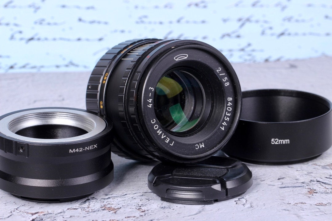 Helios 44-3 58mm F2 adapter for Sony E NEX for E-mount cameras ...