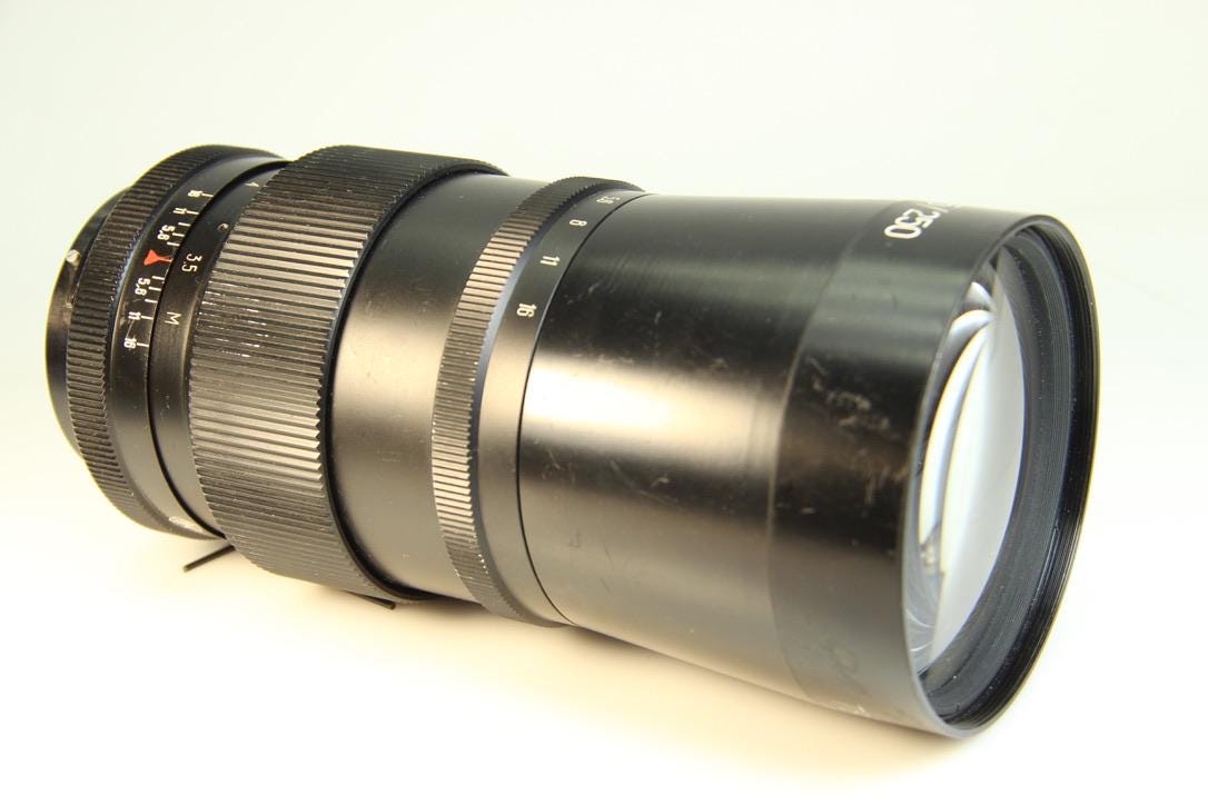 ソ連レンズ Jupiter-36B F/3.5/250mm 希少なソ連レンズ ヴィンテージ