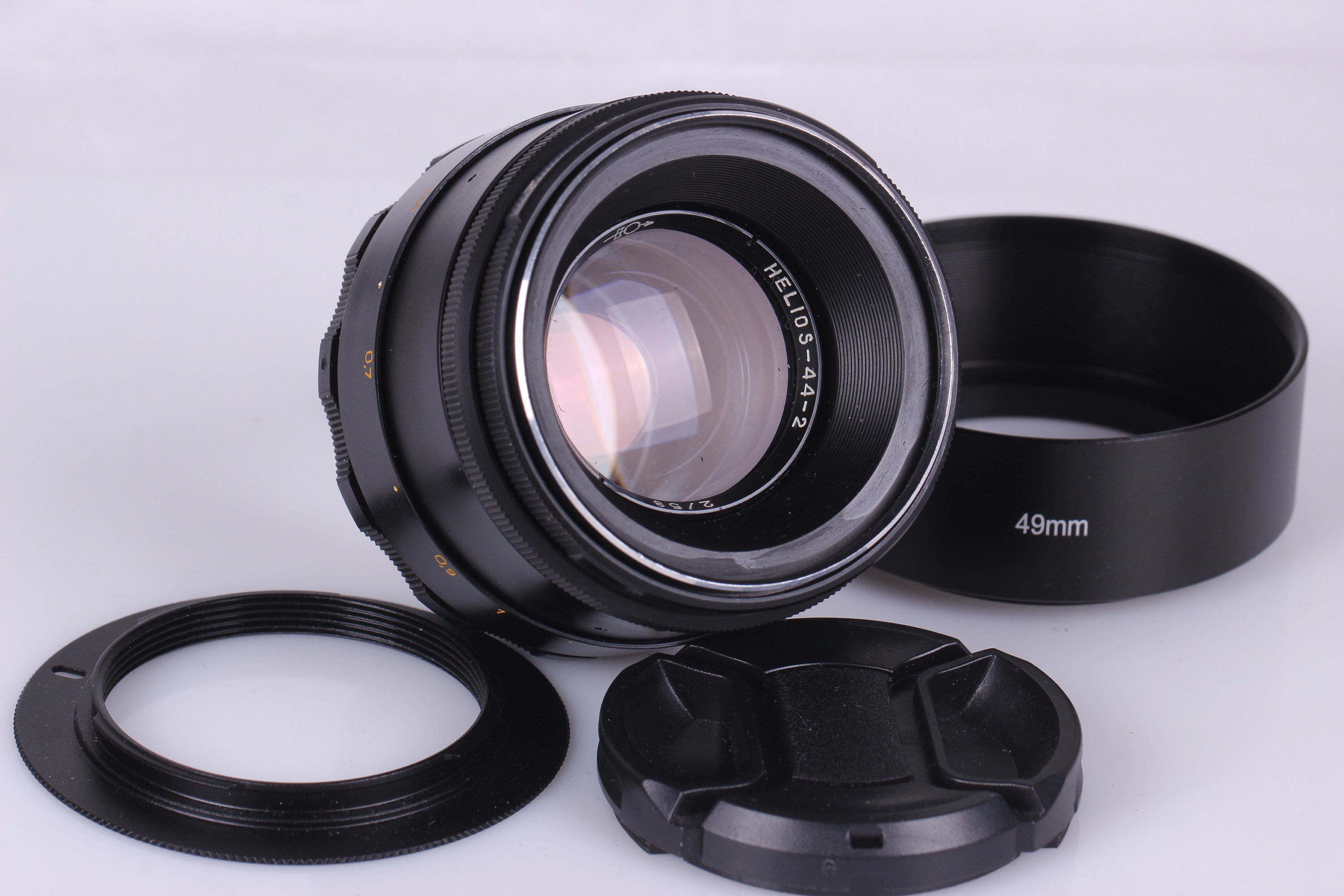 Helios 44-2 58mm F2 Obiettivo ZENIT Sovietico, M42, BOKEH - Foto 9