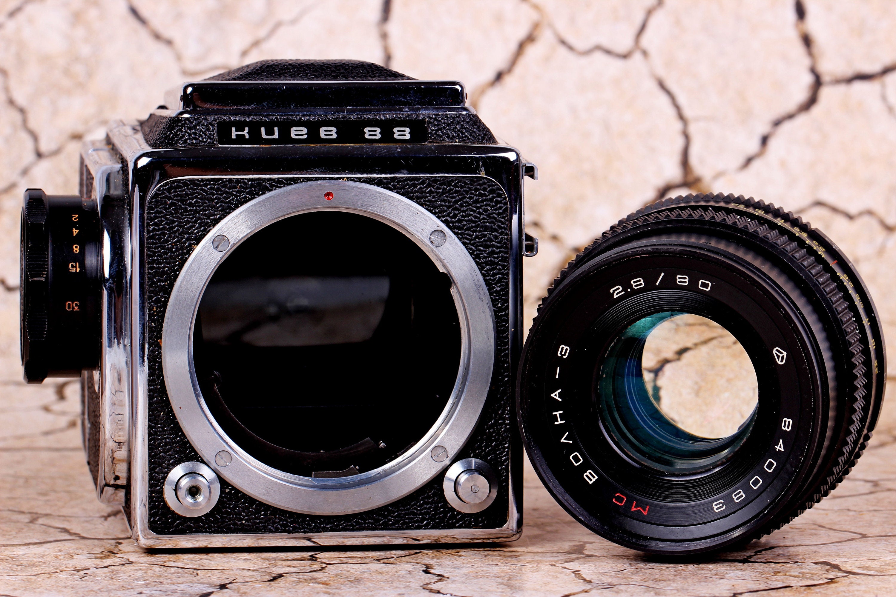 KIEV88 Soviet Camera Russian Medium Format Film 6x6 With Etsy UK