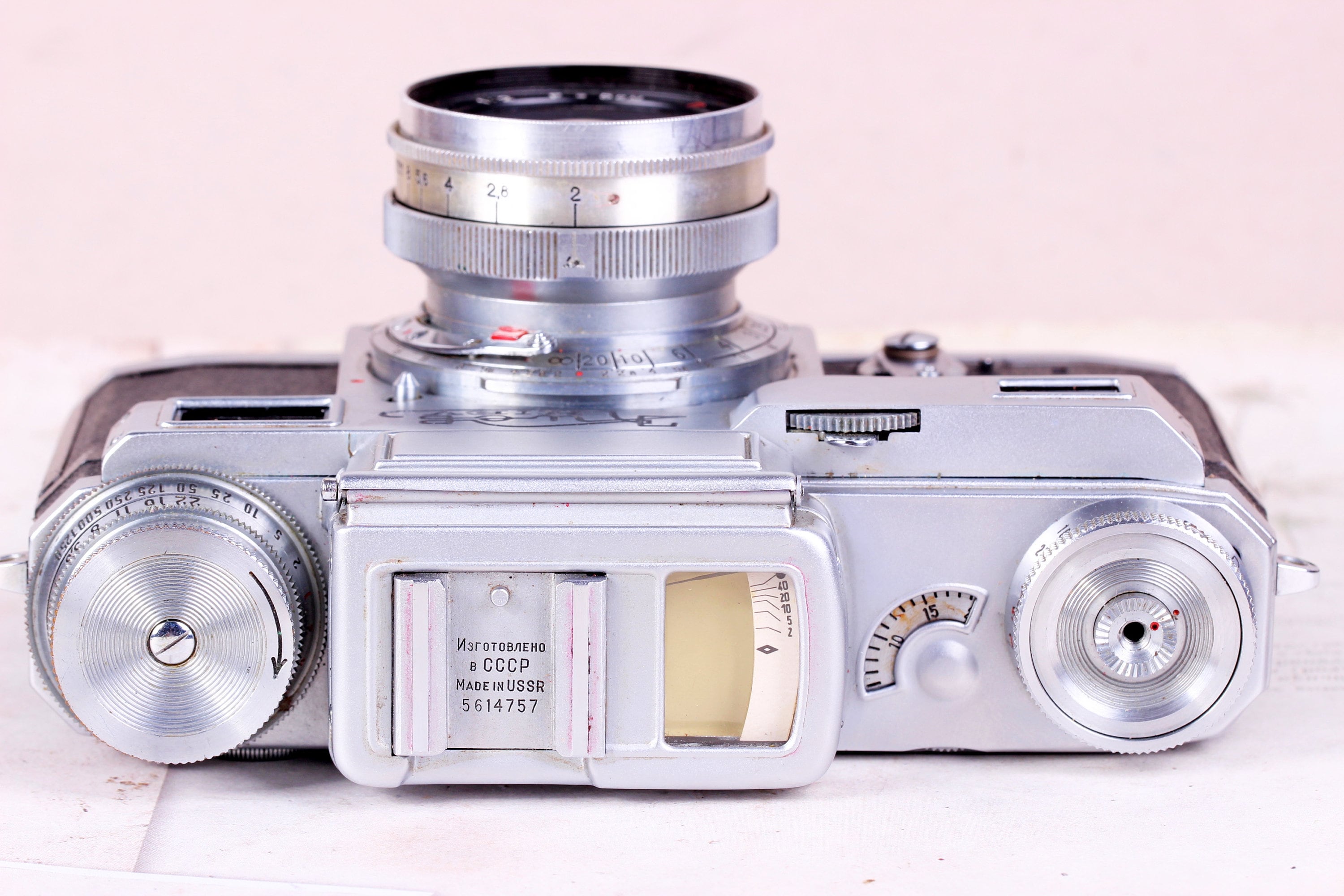 Kiev-3 ヴィンテージレンジファインダーカメラ CONTAX ソ連レンズ