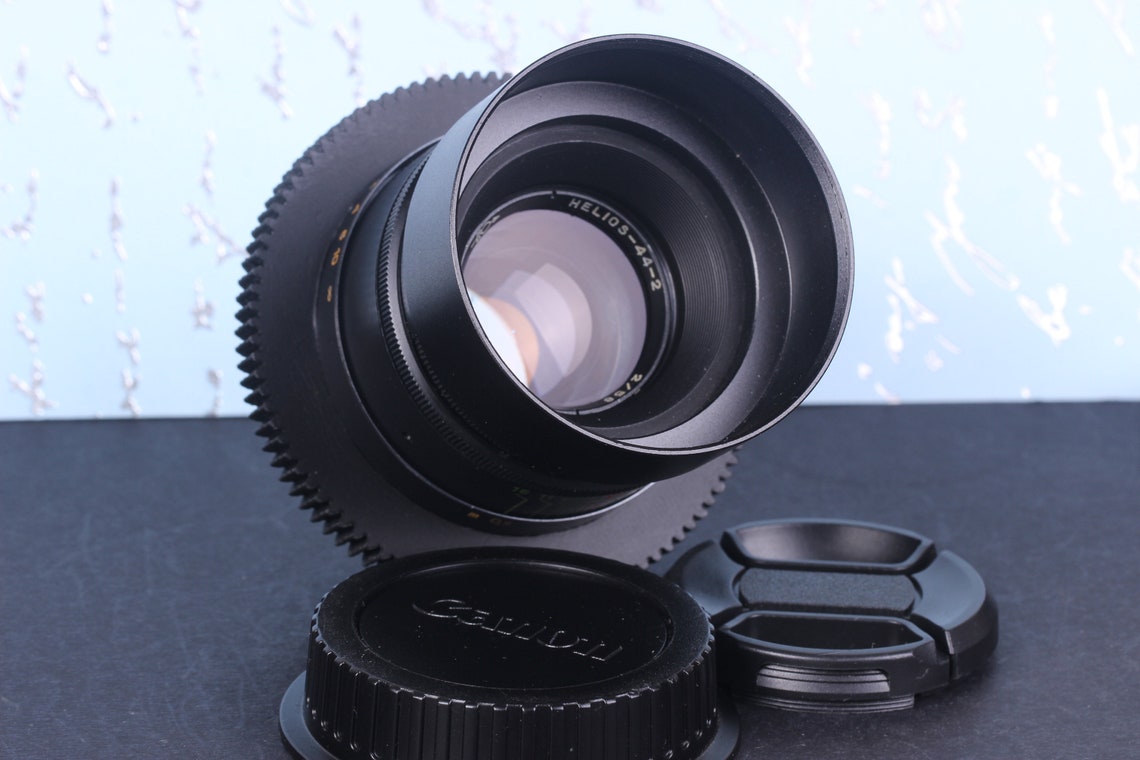 HELIOS 442 2/58mm Cine Mod Lens ANAMORPHIC Soviet Lens M42 Etsy UK