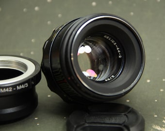 Vintage LOMO F-92 90mm F/2 Projection Helios, Creative Portrait