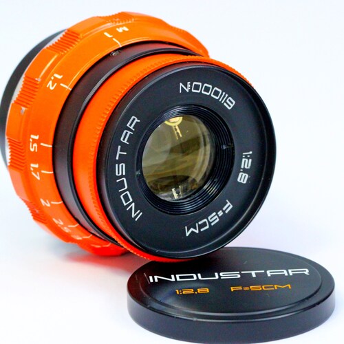 Industar 2.8/50mm Lens M39 RF Ukraine shops I-26M Leica Zorki FED color