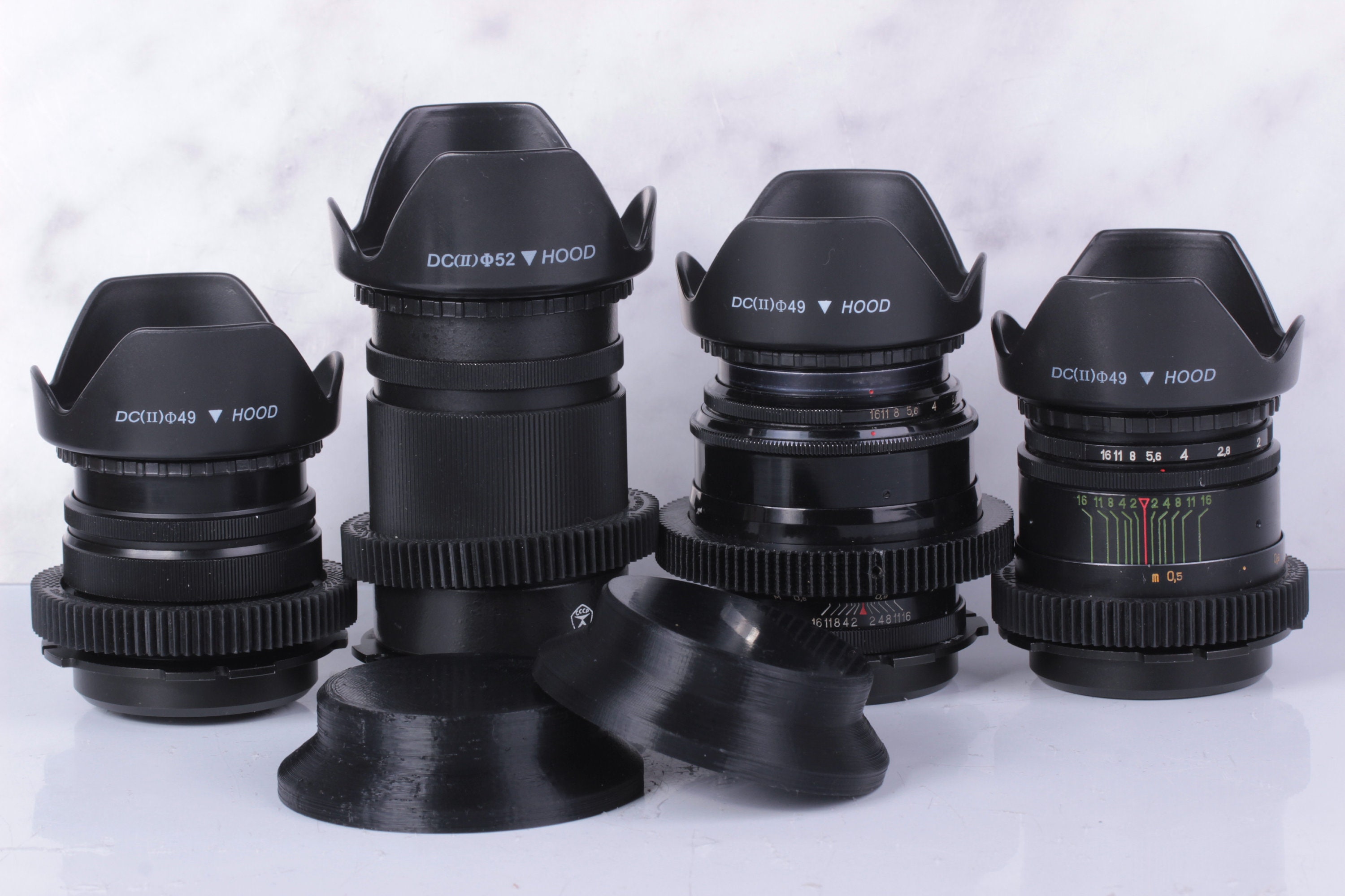 旧ソ連/ロシア製 PANTHER 暗視スコープ＋JUPITER-9 Soviet Lenses Cine Mod Jupiter-9 85mm Mir-1b 37mm Helios 44