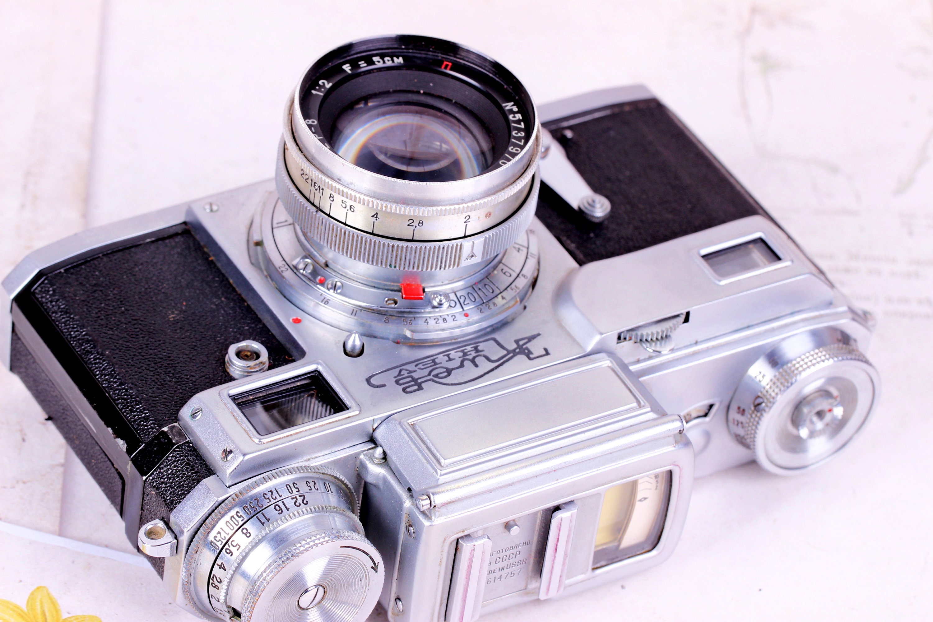 Kiev-3 ヴィンテージレンジファインダーカメラ CONTAX ソ連レンズ