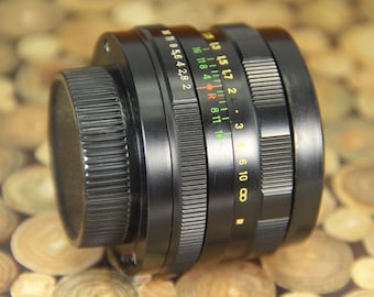 Helios 44M 2/58 KMZ ソビエトレンズ アナモフィック シネマレンズ M42