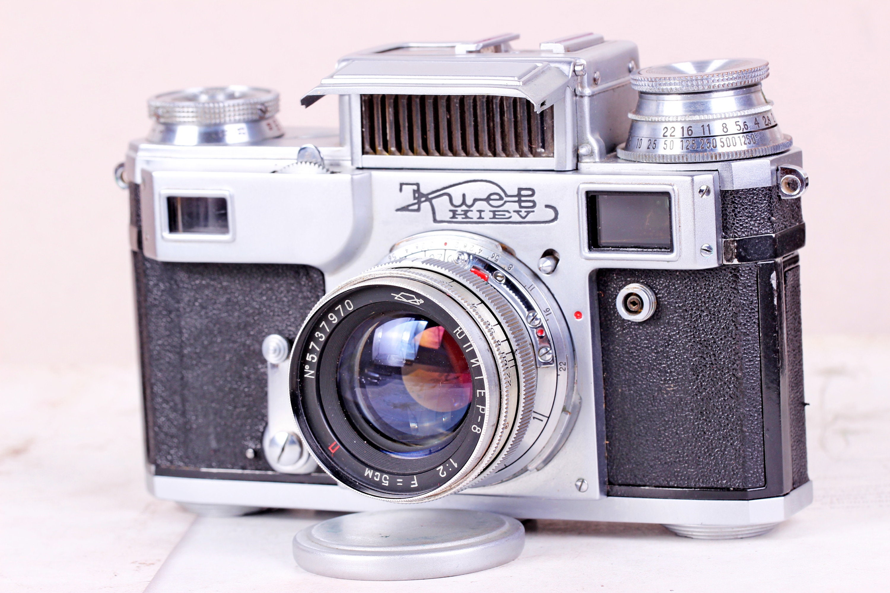 Kiev-3 ヴィンテージレンジファインダーカメラ CONTAX ソ連レンズ