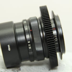 Cinema Lens Mir-1B 2.8/37mm Wide Angle lens Canon EF mount