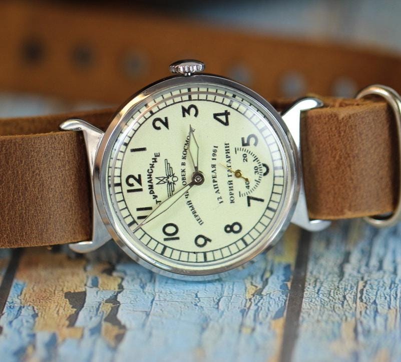 Pobeda aviator watch - Etsy 日本