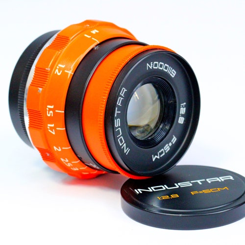 Industar 2.8/50mm Lens M39 RF Ukraine shops I-26M Leica Zorki FED color