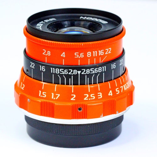 Industar 2.8/50mm Lens M39 RF Ukraine shops I-26M Leica Zorki FED color