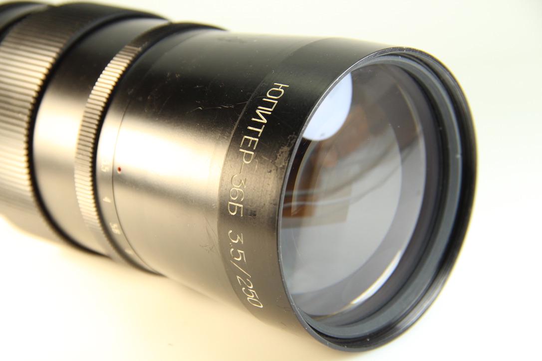 ソ連レンズ Jupiter-36B F/3.5/250mm 希少なソ連レンズ ヴィンテージ