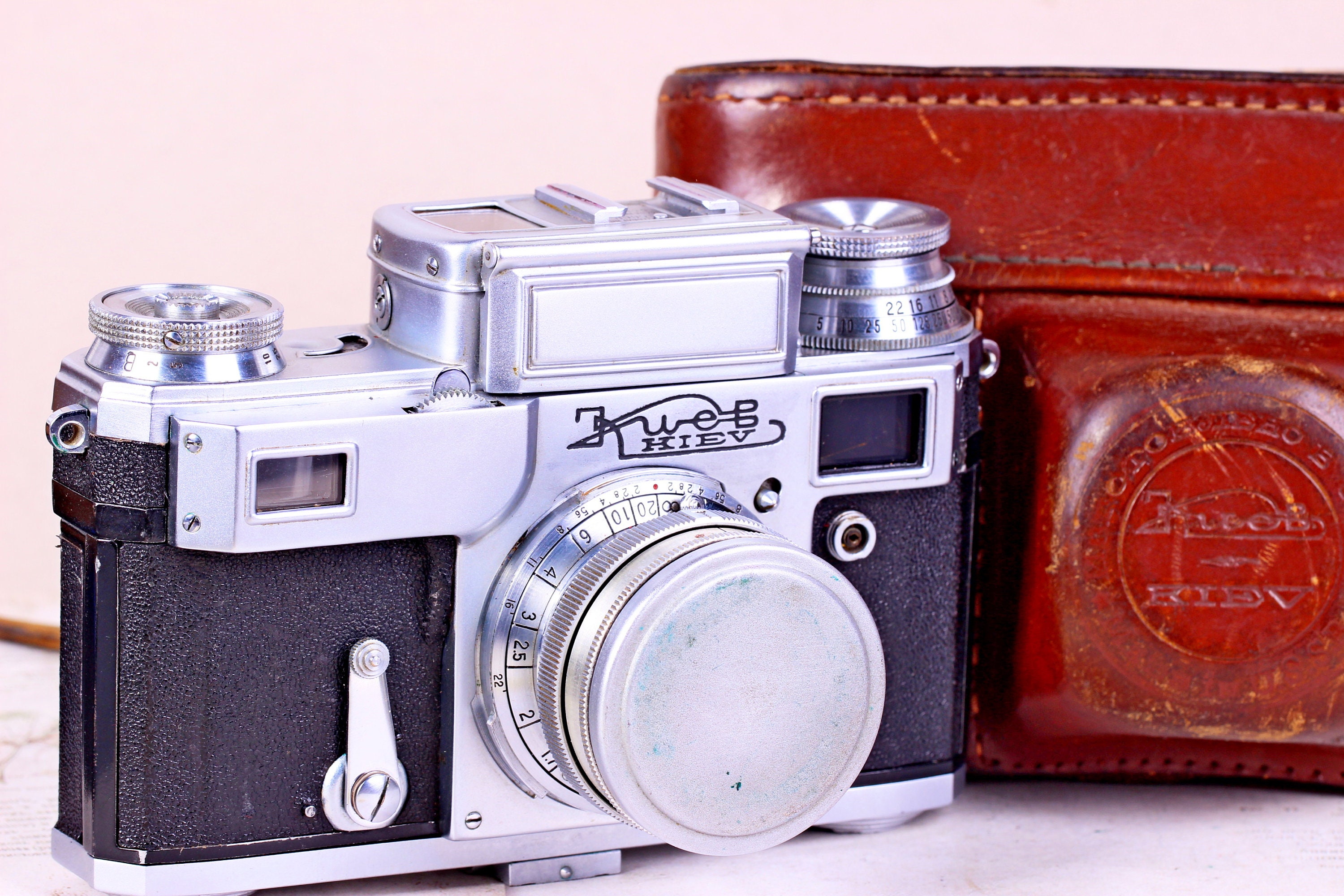 Kiev-3 ヴィンテージレンジファインダーカメラ CONTAX ソ連レンズ