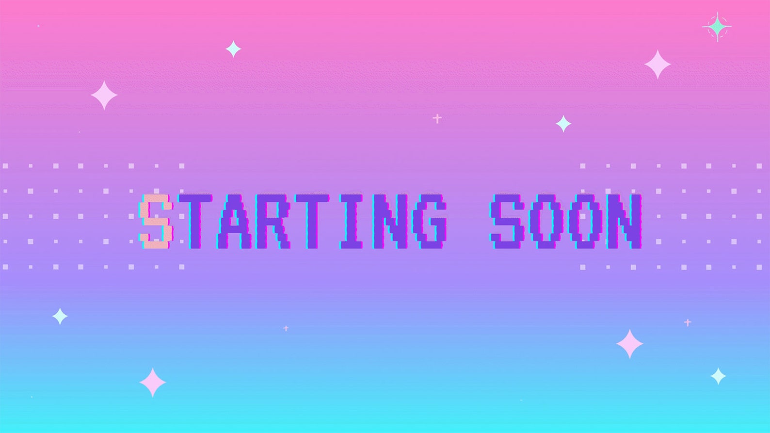Streamer Pink Sparkles
