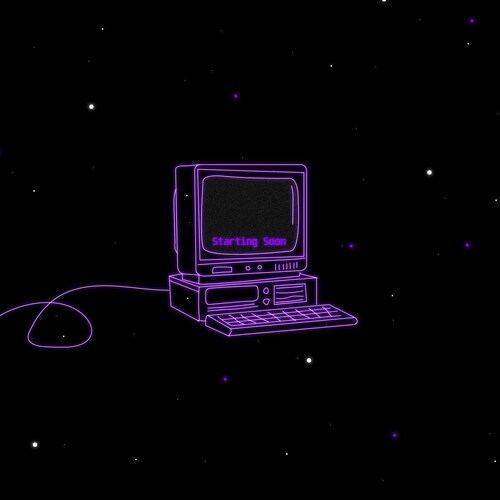Twitch Animated Cute Neon Computer Space Screens - Etsy