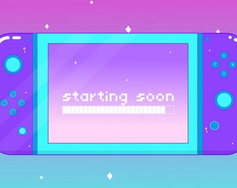 Animated Screens Twitch Package, Pink, Gamer, Aesthetic, Stream Setup, Kawaii, Cute, Overlay, Egirl, Custom, BRB, Ending, Starting, Stinger