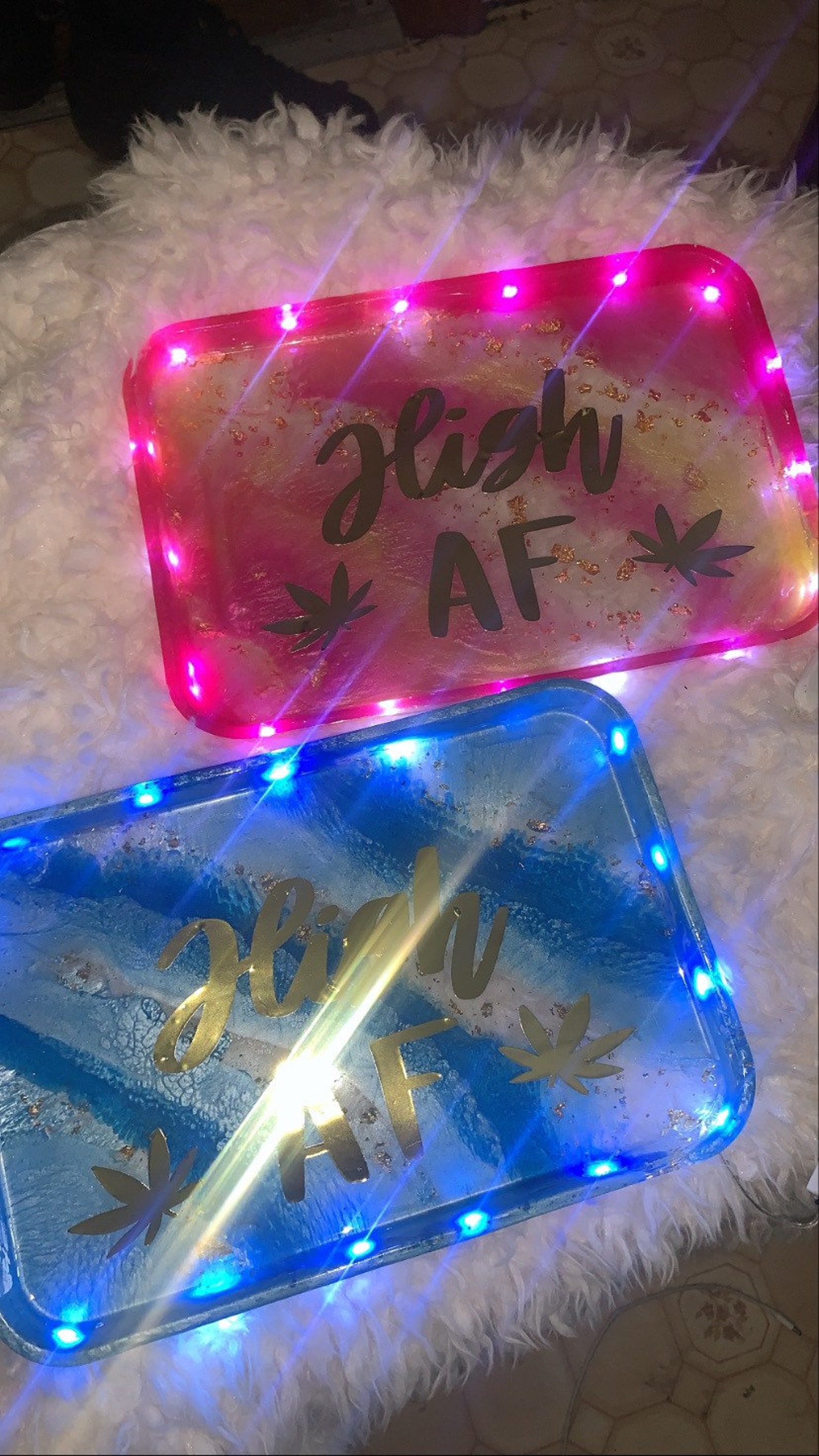 LightUp Rolling Tray Etsy