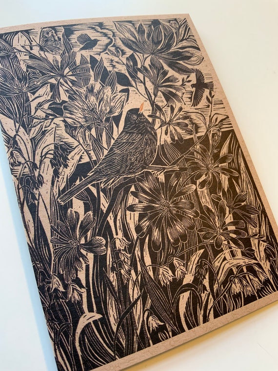 Artery8 Ben Nevis And Fort William Modern Bold Linocut Travel Birthday Sealed