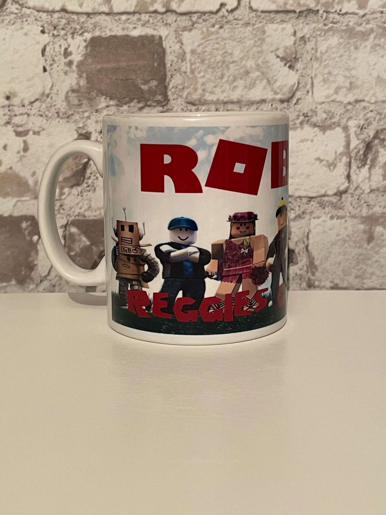 Roblox Gaming Mug Roblox Characters Video Game Etsy UK Il G7oz