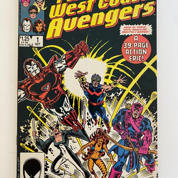 The West Coast Avengers #1