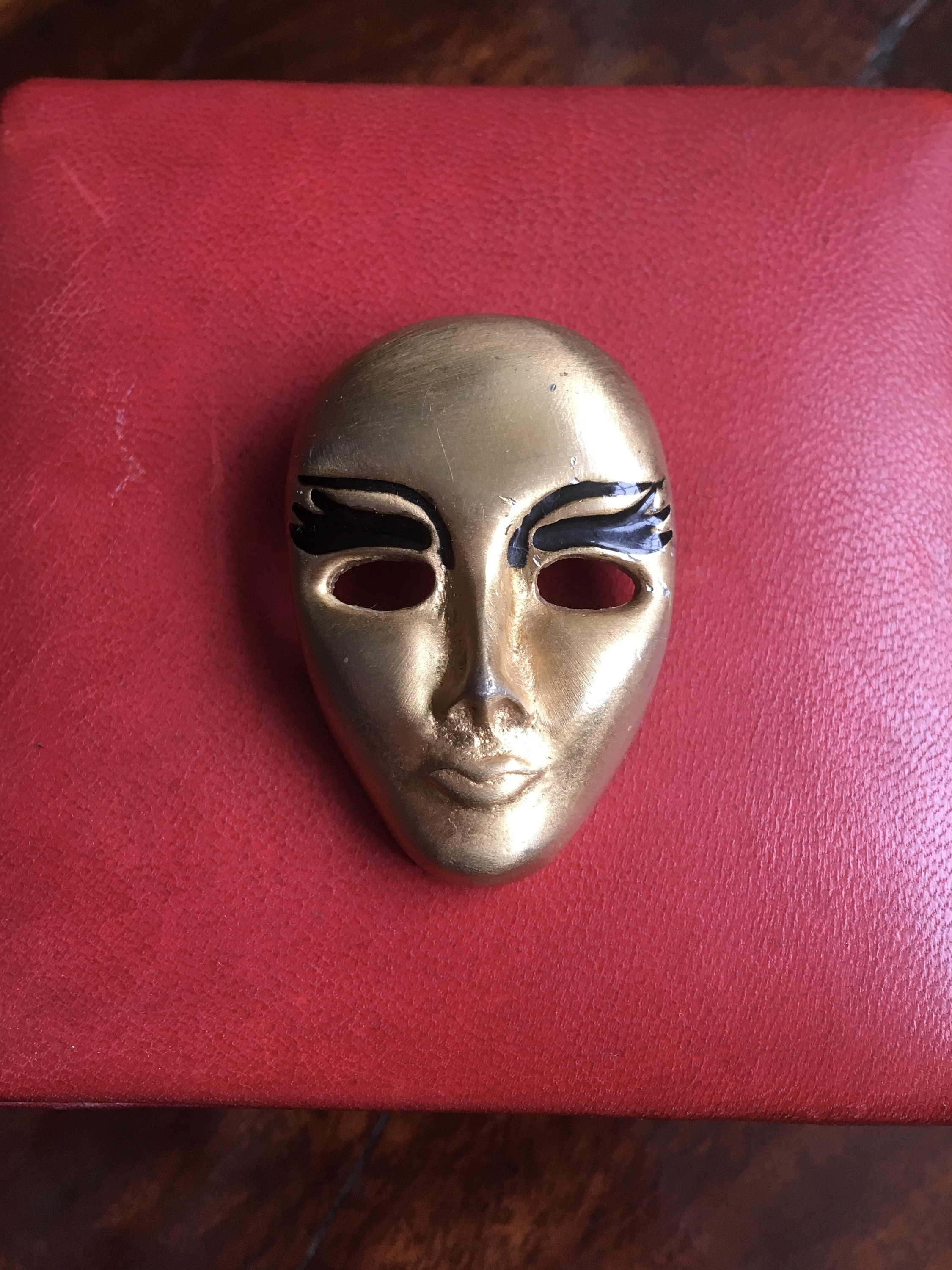 Masque Double Face Tatouage Masque Theatre Venetian drama mask - Etsy France