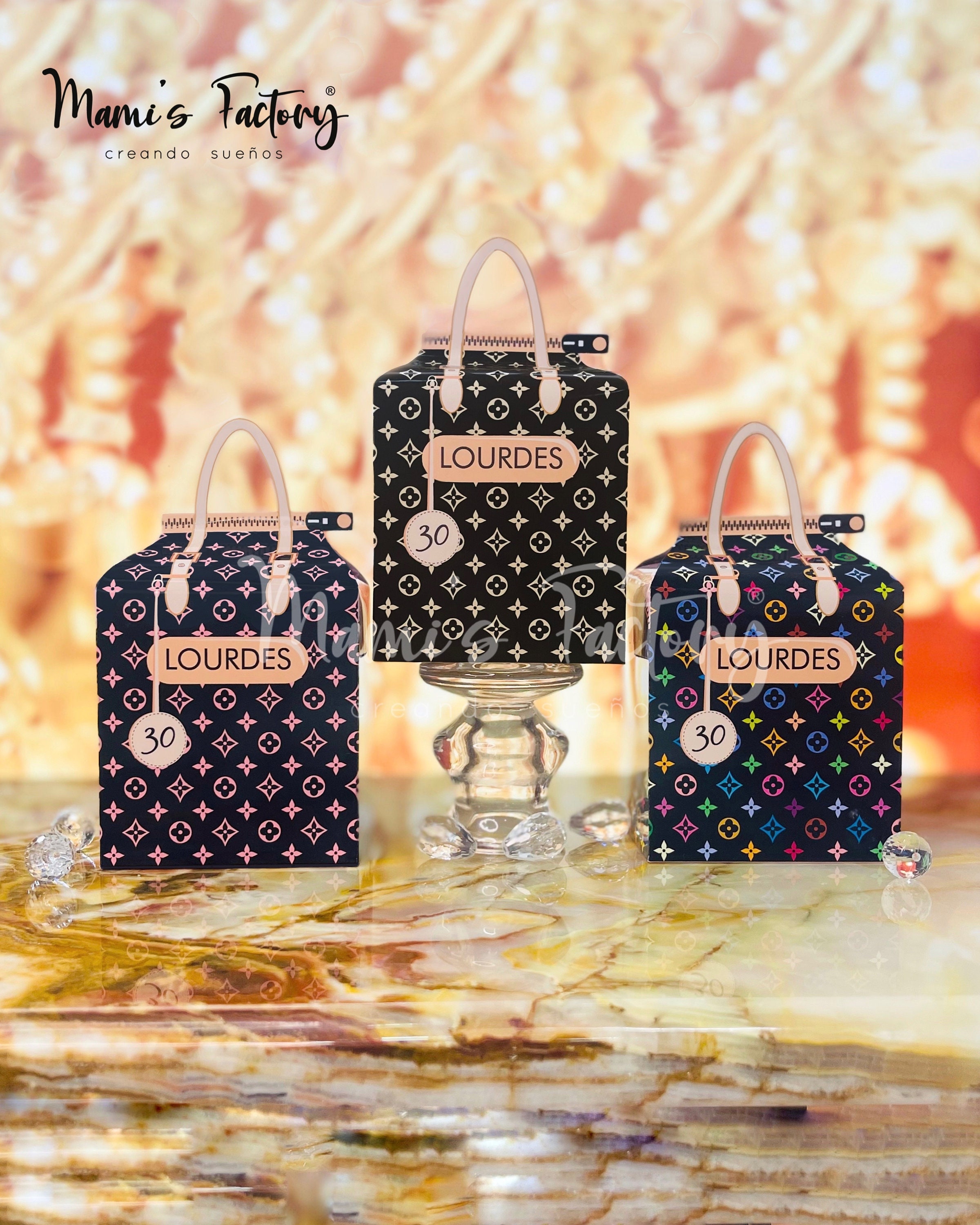 LV Louis Vuitton Theme Chocolate Covered Pretzels Treats - The