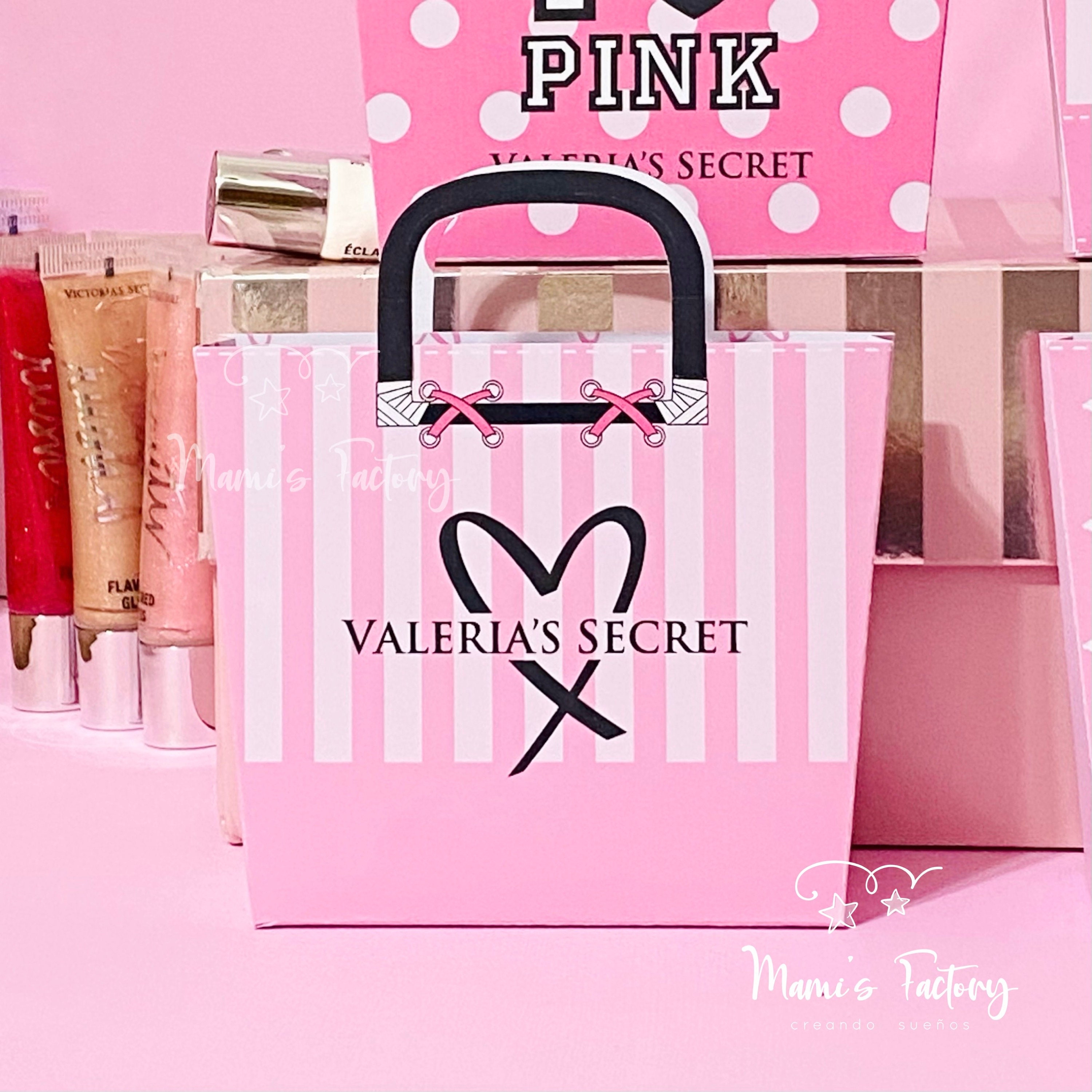 Victorias Secret Favor Bag Totes Printable Handbags Four Etsy