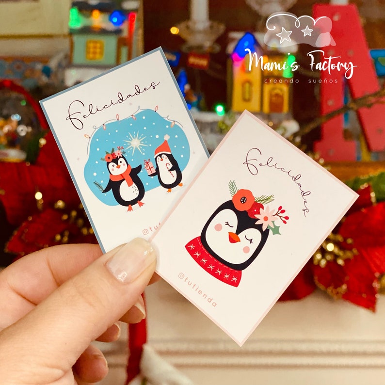 Tags Navidade\u00f1os Imprimibles Personalizado