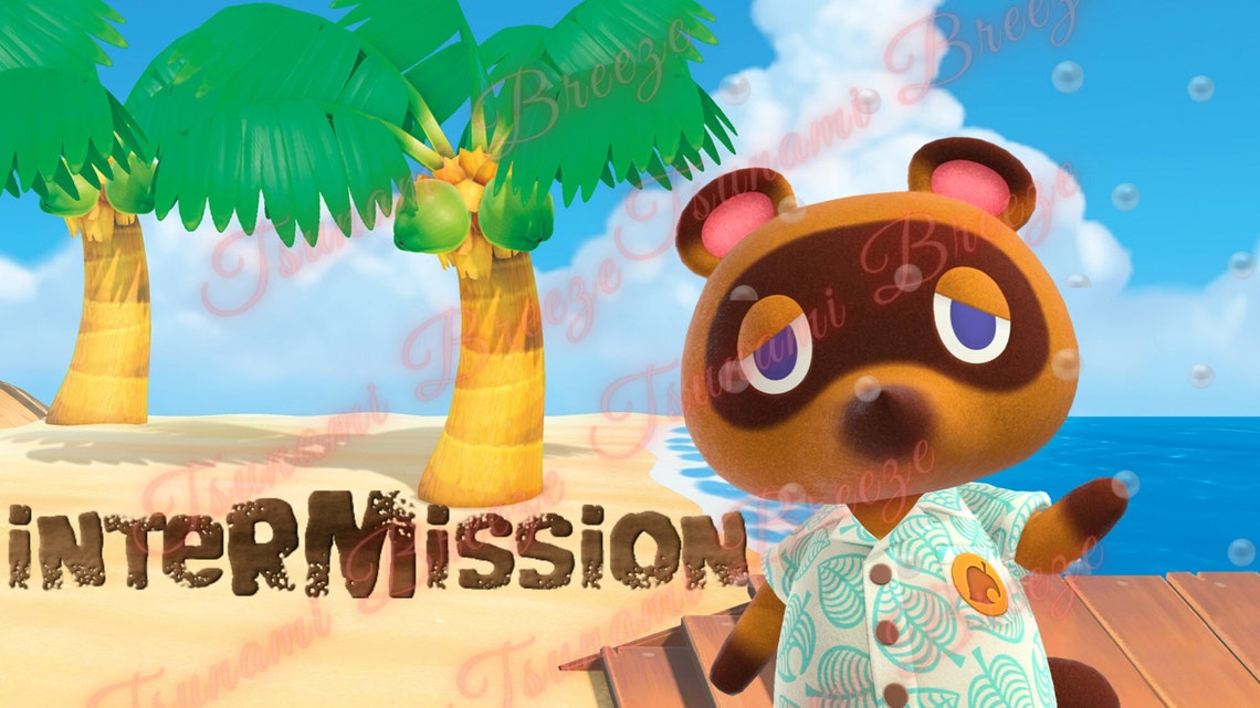 Animated Animal Crossing starting Soon Intermission the | Etsy
