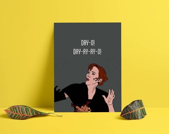 Day-O! Beetlejuice - Catherine O' Hara Matte Poster