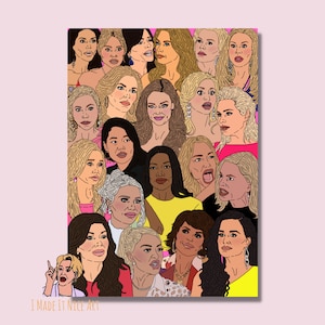 Real Housewives of Beverly Hills - RHOBH Premium Matte Paper Poster
