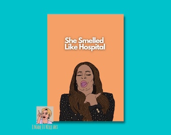 Ella olía como hospital - RHOSLC Mary Poster