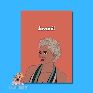 Jovani! RHONY Dorinda Matte Poster