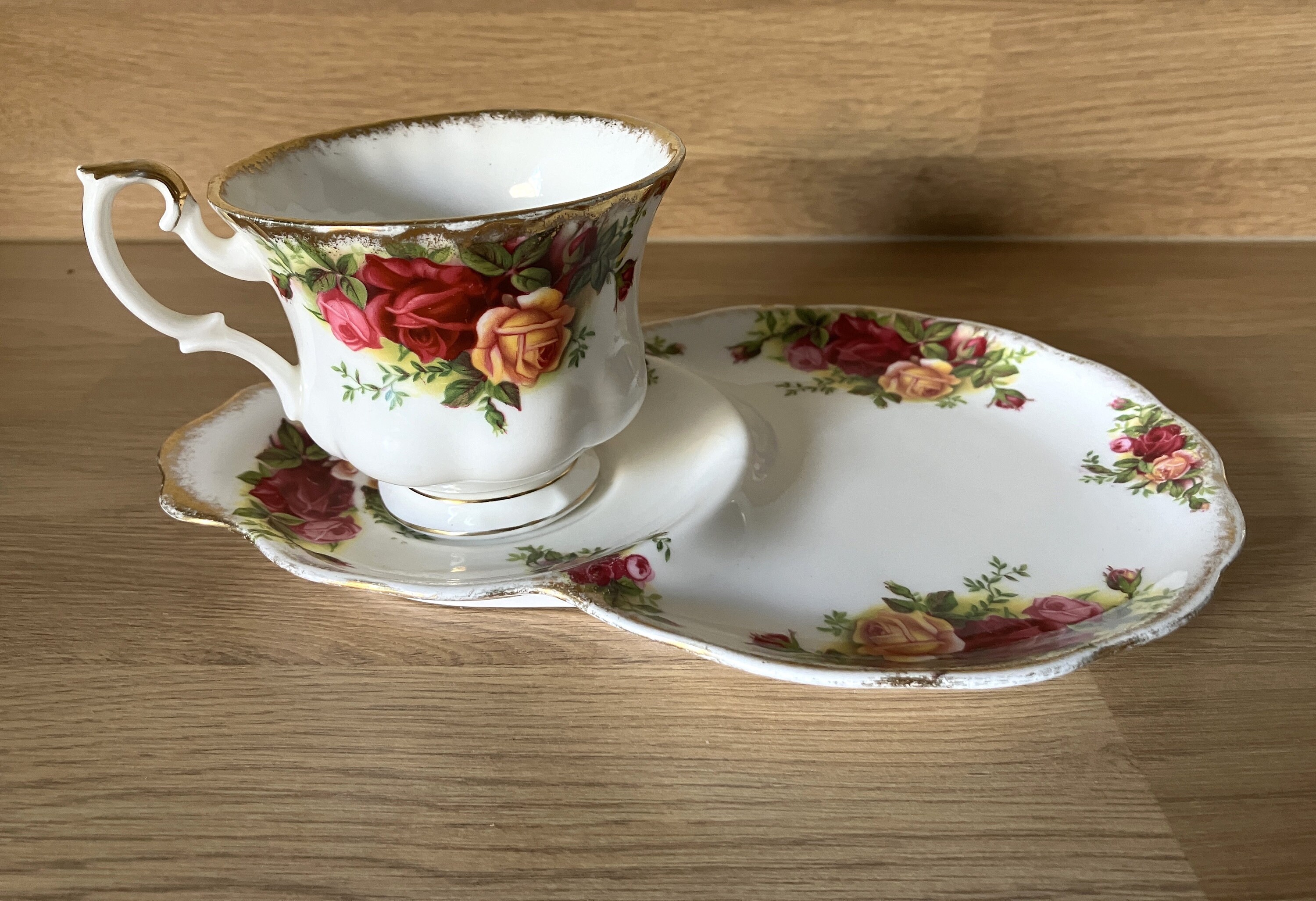 Royal Albert Bone China Old Country Roses Tea Set 1962 - Etsy UK
