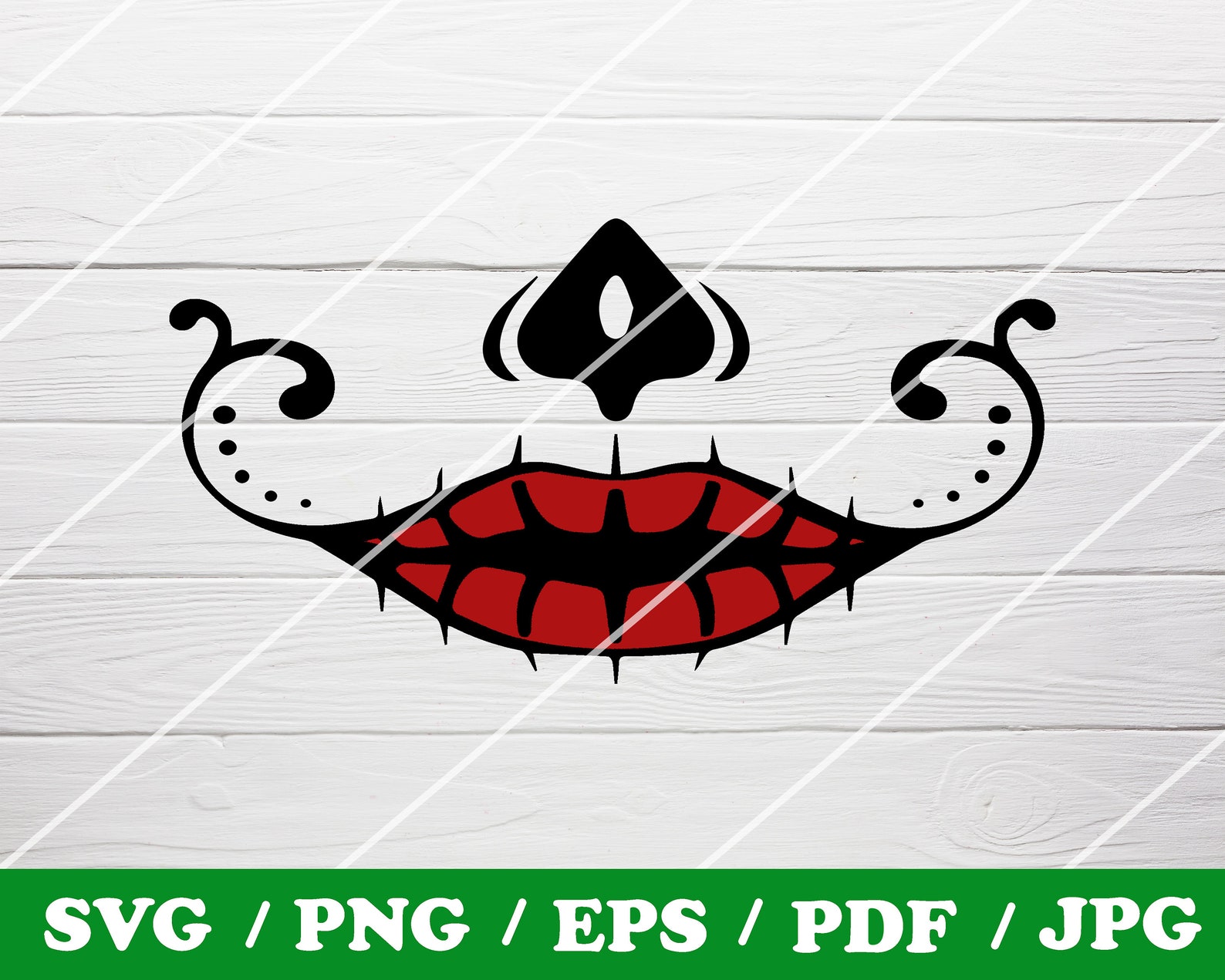 Sugar Skull Face Mask Template Day Of The Dead SVG Cut Files | Etsy