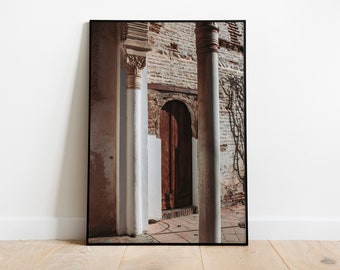 Granada Stampa / Doorway Stampa / Granada Wall Art / Spagna Wall Art / Spagna Fotografia / Arte stampabile