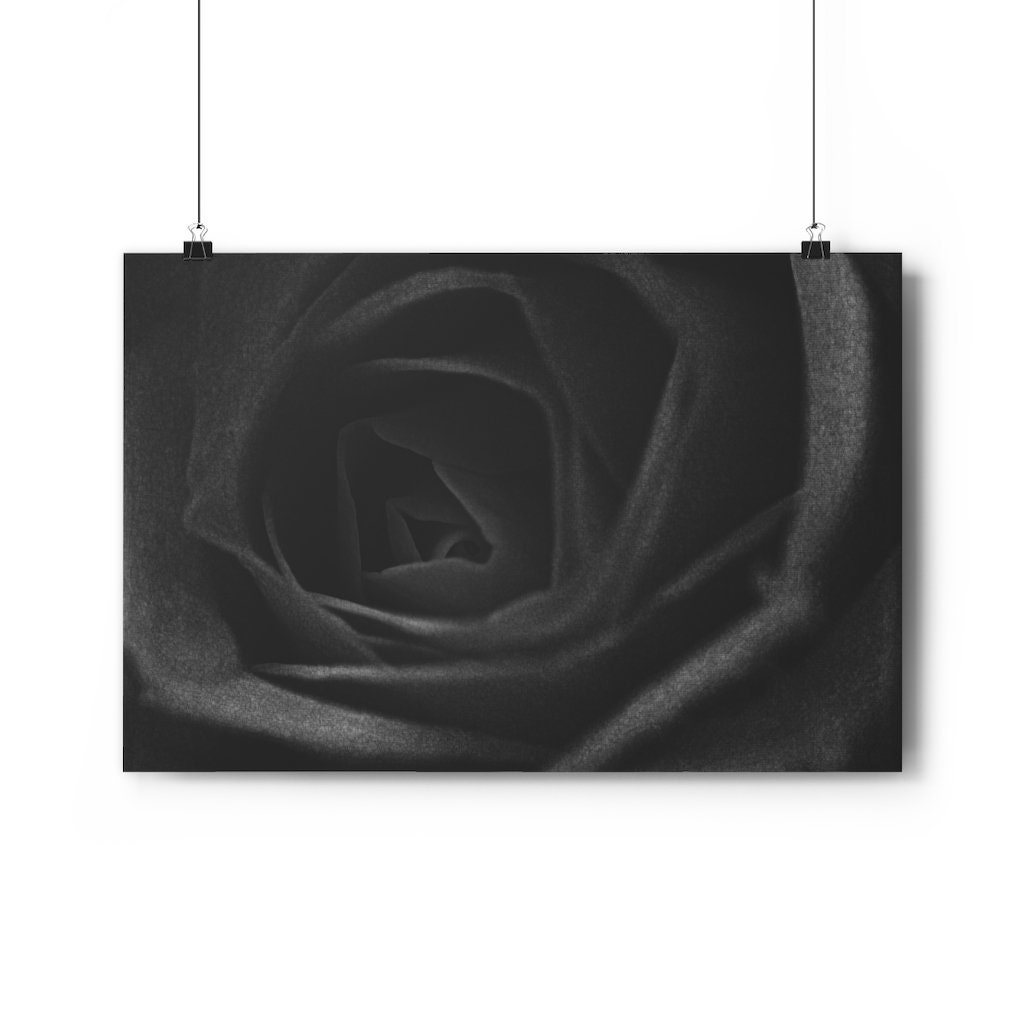 Black Rose Art Black Rose Wall Art Digital Download Black Rose Dark