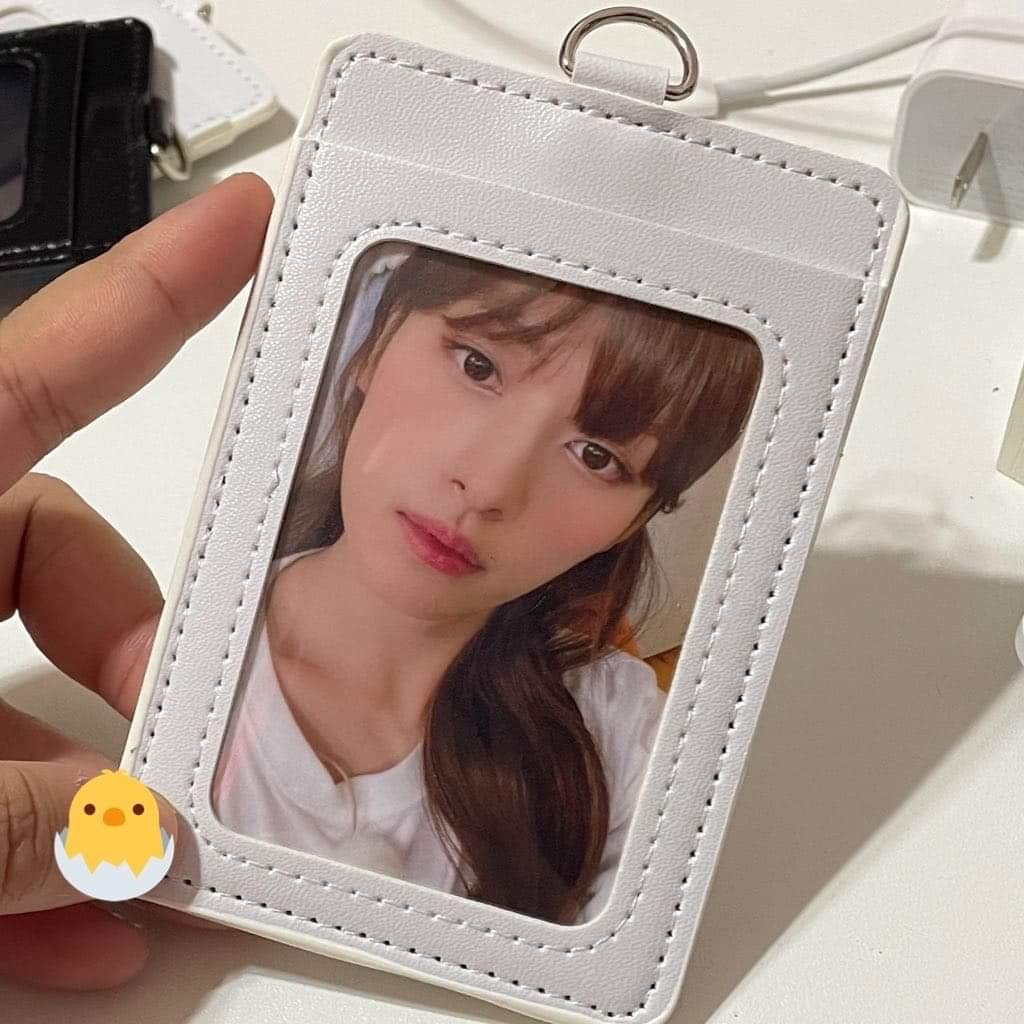 Photocard Leather ID Case Holder Synthetic Leather Case Etsy UK