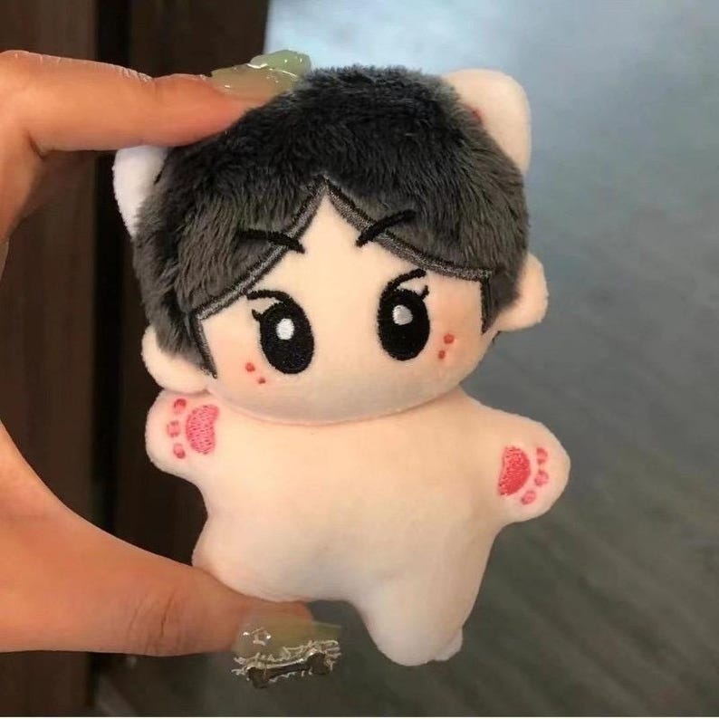 Jungwon Enhypen Fanmade Plushie | 10cm Kpop Doll BODY ONLY