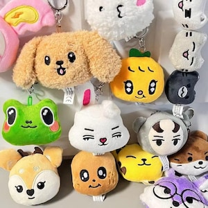 Portachiavi in peluche Seventeen / Ciondolo per borsa Fanmade / Seventeen Merch