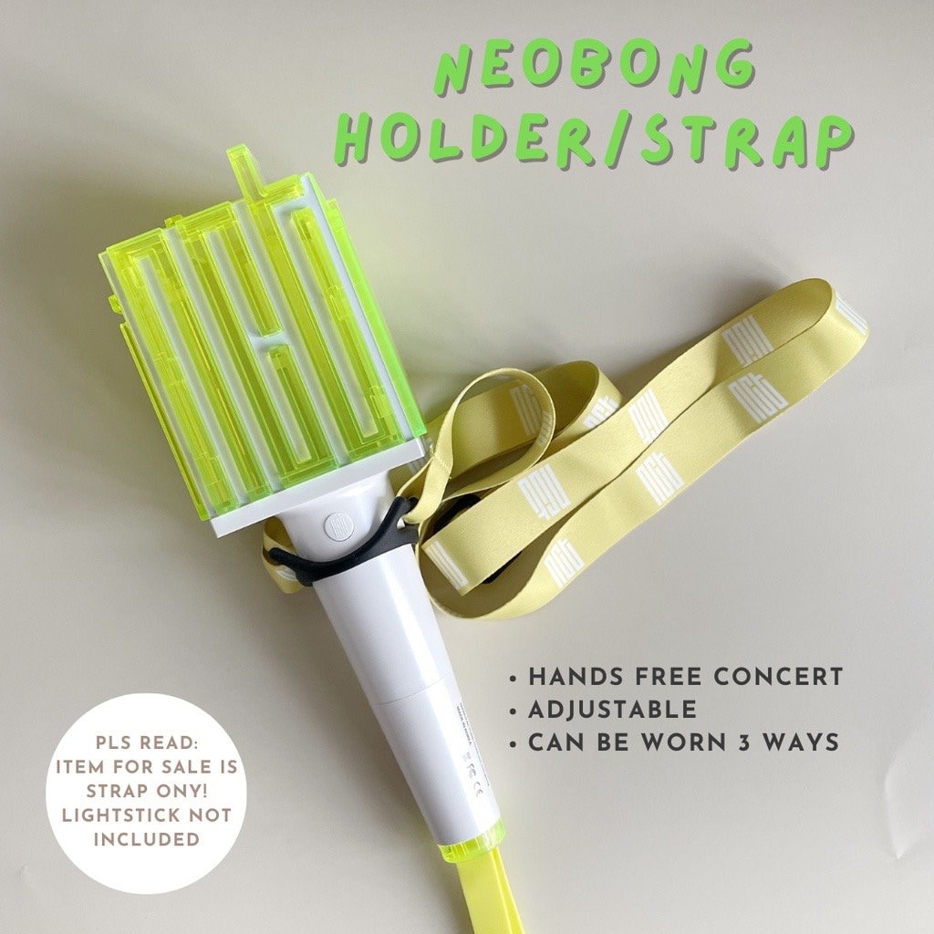 NCT WAYV neobong leekbong lightstick holder strap