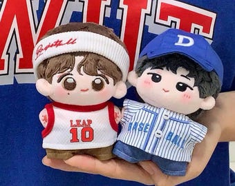 10cm Doll Clothes | Baseball and Basketball Outfit