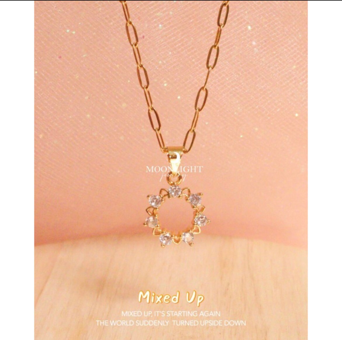 【LOWOOL】Small pignose chain necklace▲ENHYPEN着用 KunJoe 3pcs/set Metal Feather Pendant Necklace for Men Punk