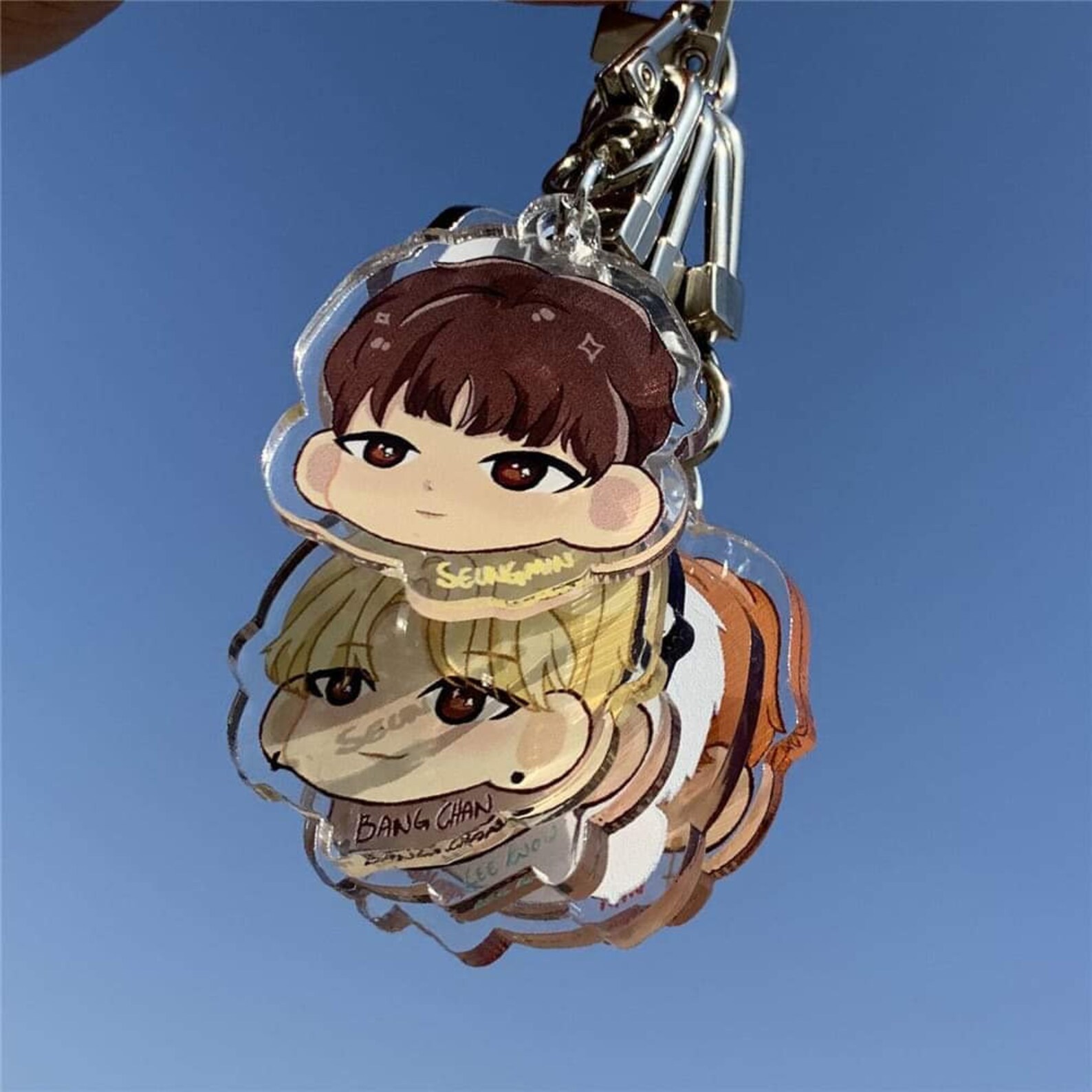 Stray Kids Keychain Merch Stray Kids acrylic Keychain - Etsy Polska