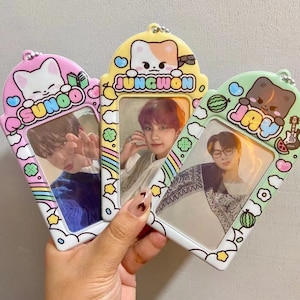 Enhypen Kartenhalter | enhypen Fotokartenhalter | Jungwon | Heeseung | Jake | Eichelhäher | Sunghoon | Sunoo| Niki | kpop Kartenhalter