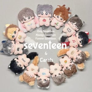 Seventeen Woozi Doll Plush - Etsy