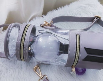 Handmade ARMY Bomb Lightstick Bag | MOTS SE, Lilac Purple